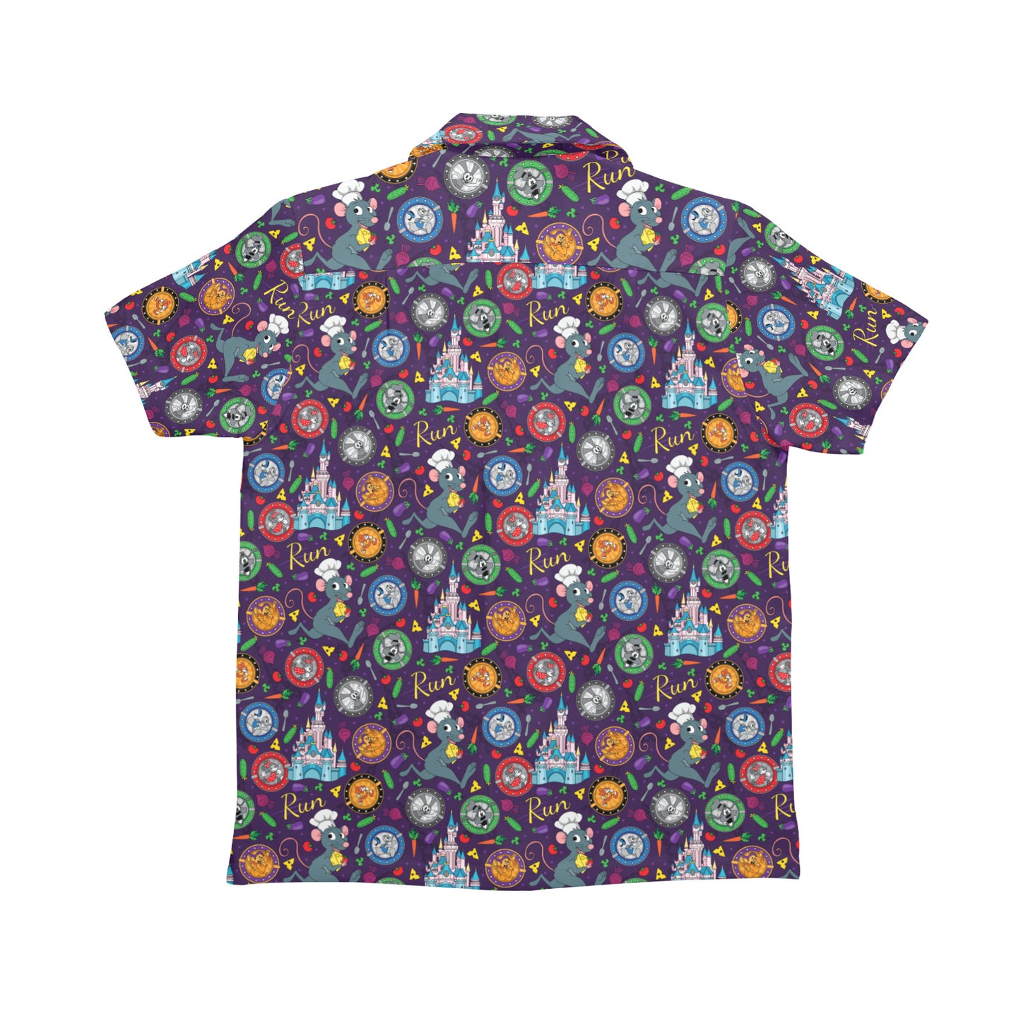 Ratatouille Wine And Dine Race Kid's Hawaiian Shirt