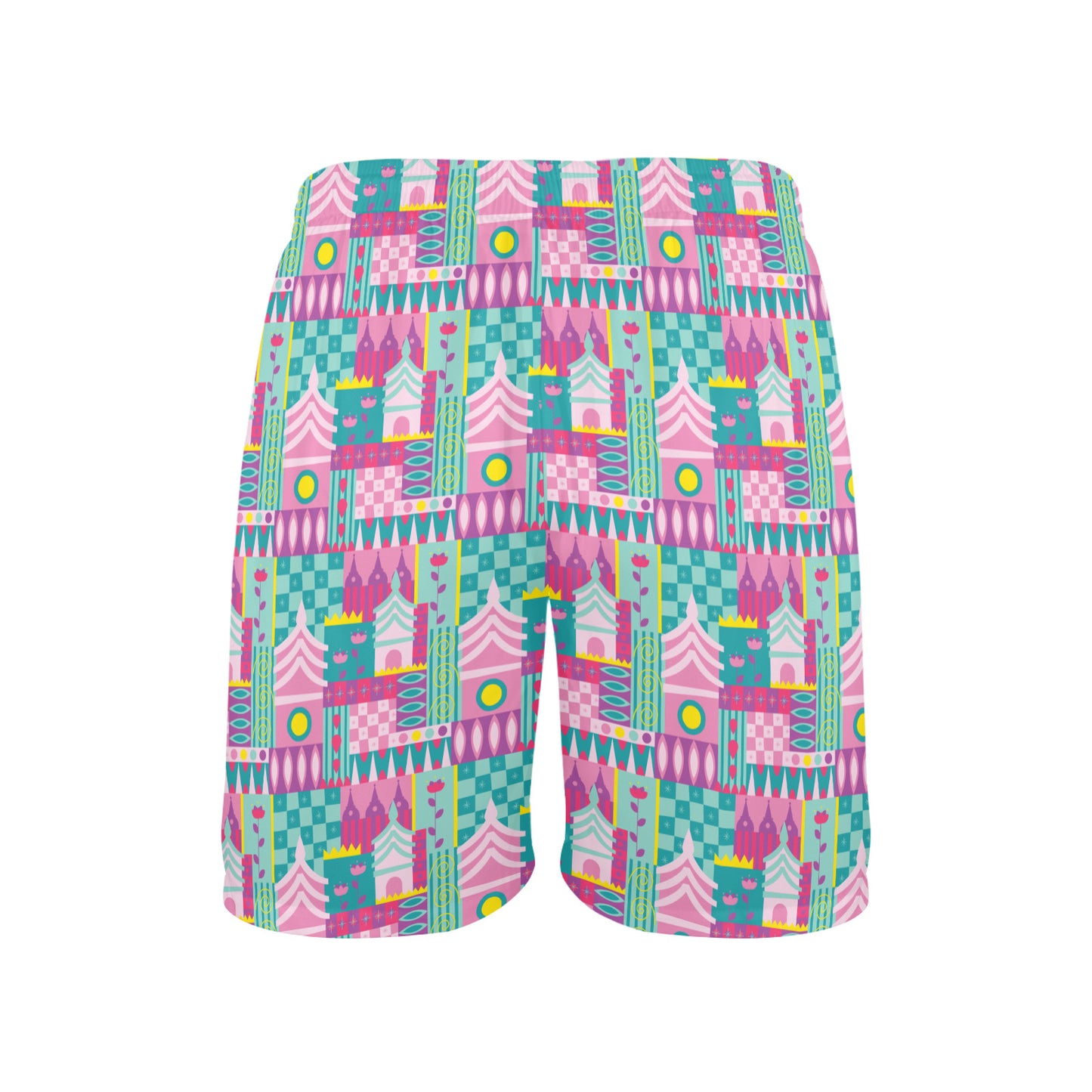 Small World Men's Swim Trunks Swimsuit