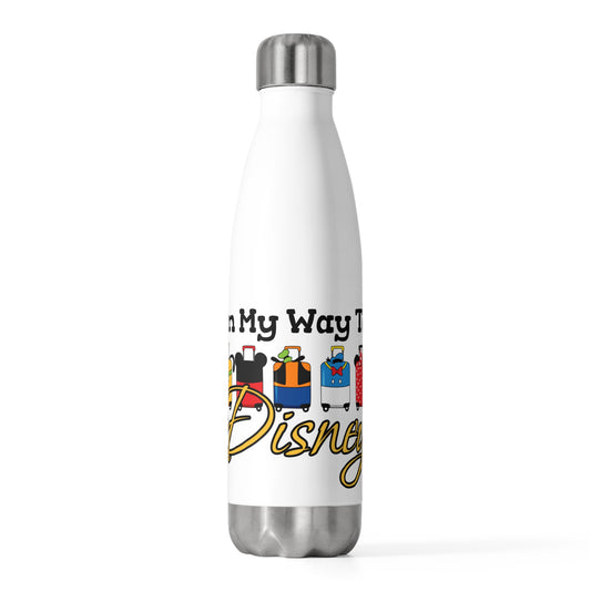 On My Way To Disney 20oz Insulated Bottle