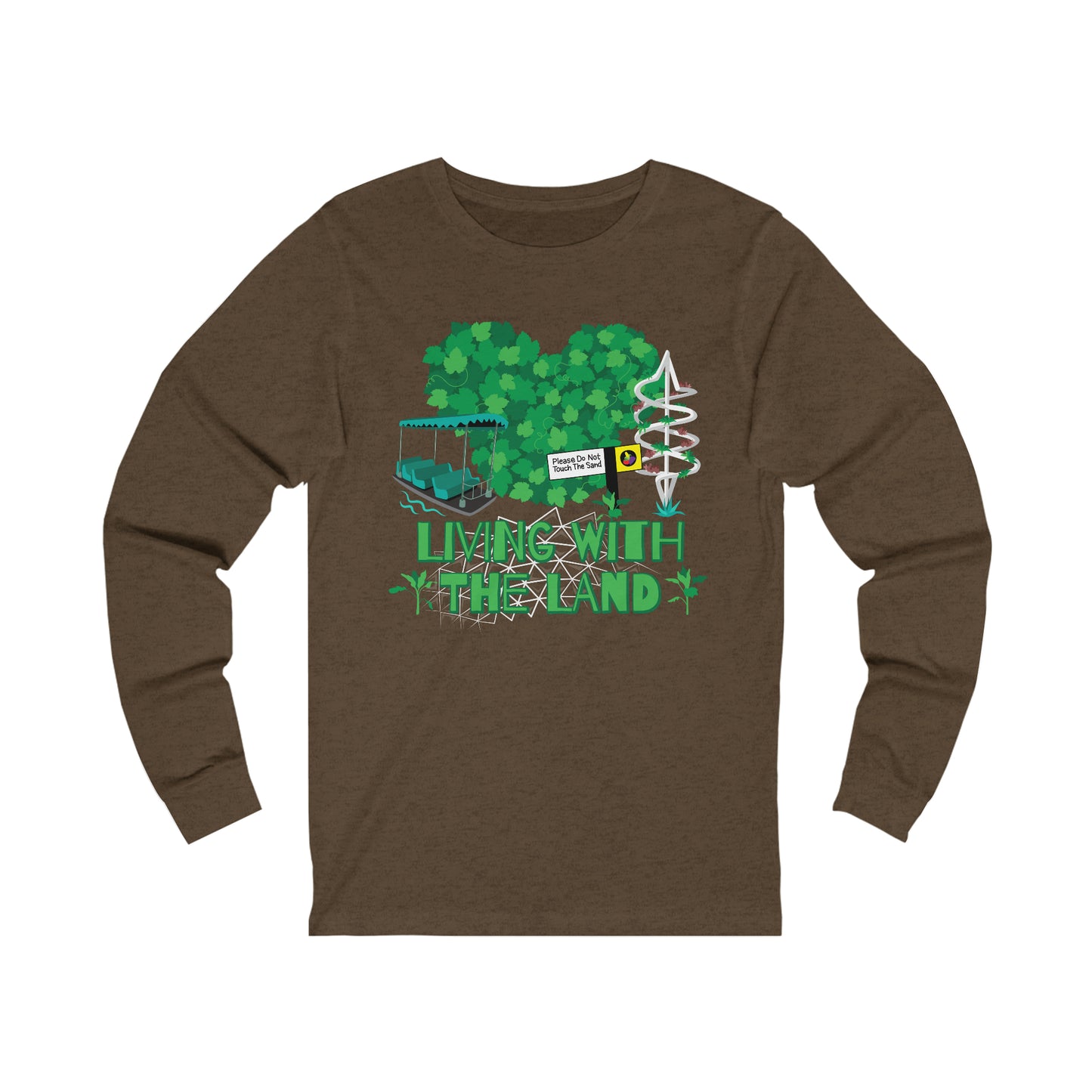 Living With The Land Unisex Long Sleeve Graphic Tee
