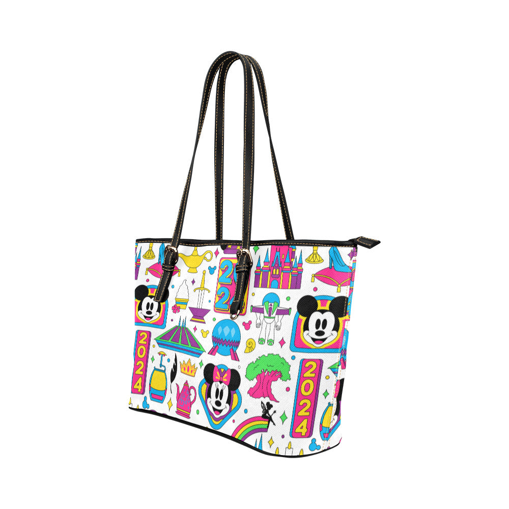 Disney 2024 Leather Tote Bag