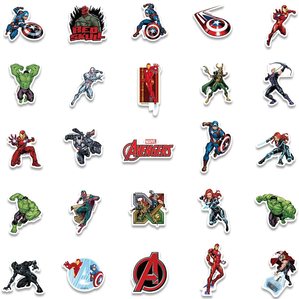 Marvel Avengers Mystery Sticker Sets