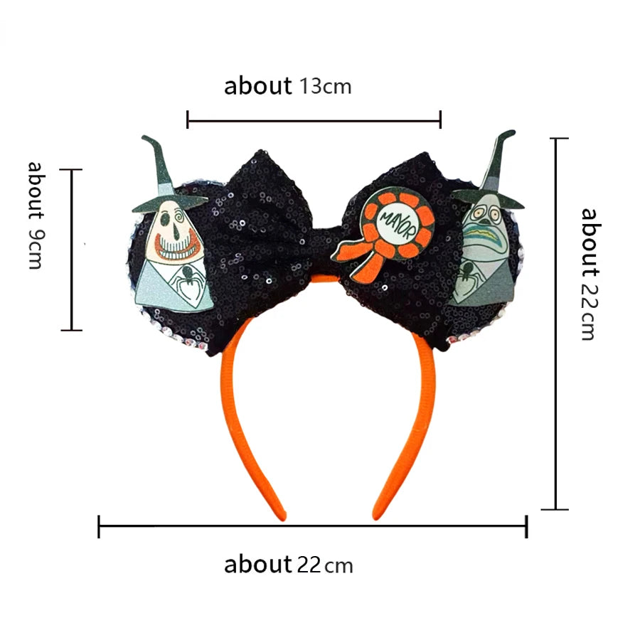 Halloween Collection Disney Mickey Ears For Adults Headband Hair Accessory