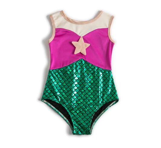 Ariel Girl's Character Swimsuit