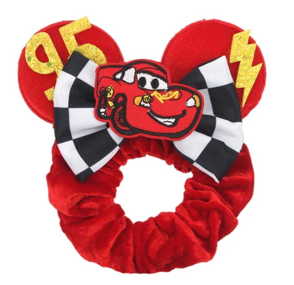 Cars Lightning McQueen Scrunchie