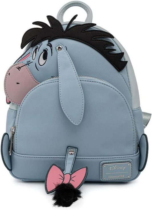 Disney Eeyore Cosplay Womens Double Strap Shoulder Bag Purse Backpack