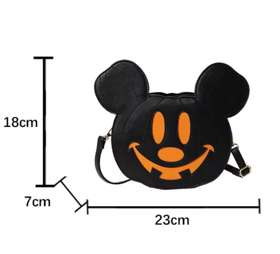 Disney Mickey Halloween Pumpkin Shoulder Bag