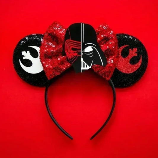 Star Wars Darth Vader And Kylo Ren Ears For Adults Headband Hair Accessory