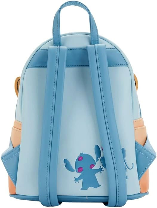 Disney Lilo and Stitch Snow Cone Date Night Womens Double Strap Shoulder Bag Purse Backpack