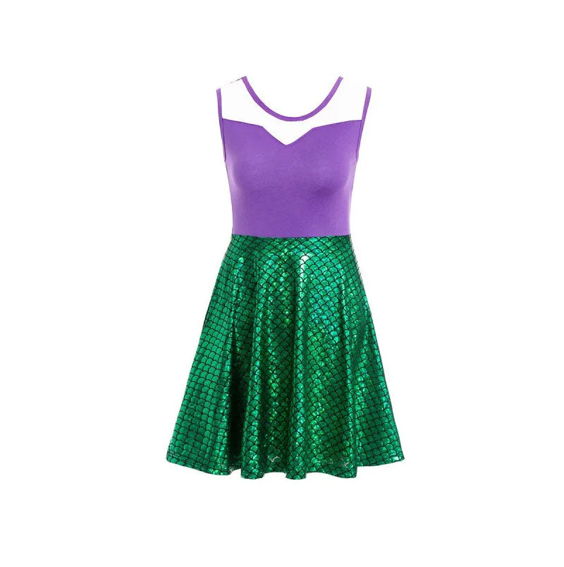 little mermaid dress womens Women's Deluxe Live Action Little Mermaid Ariel Costume