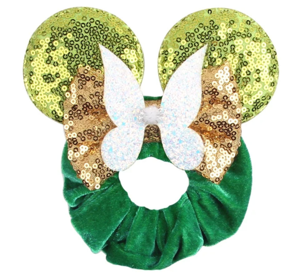 Tinker Bell Scrunchie