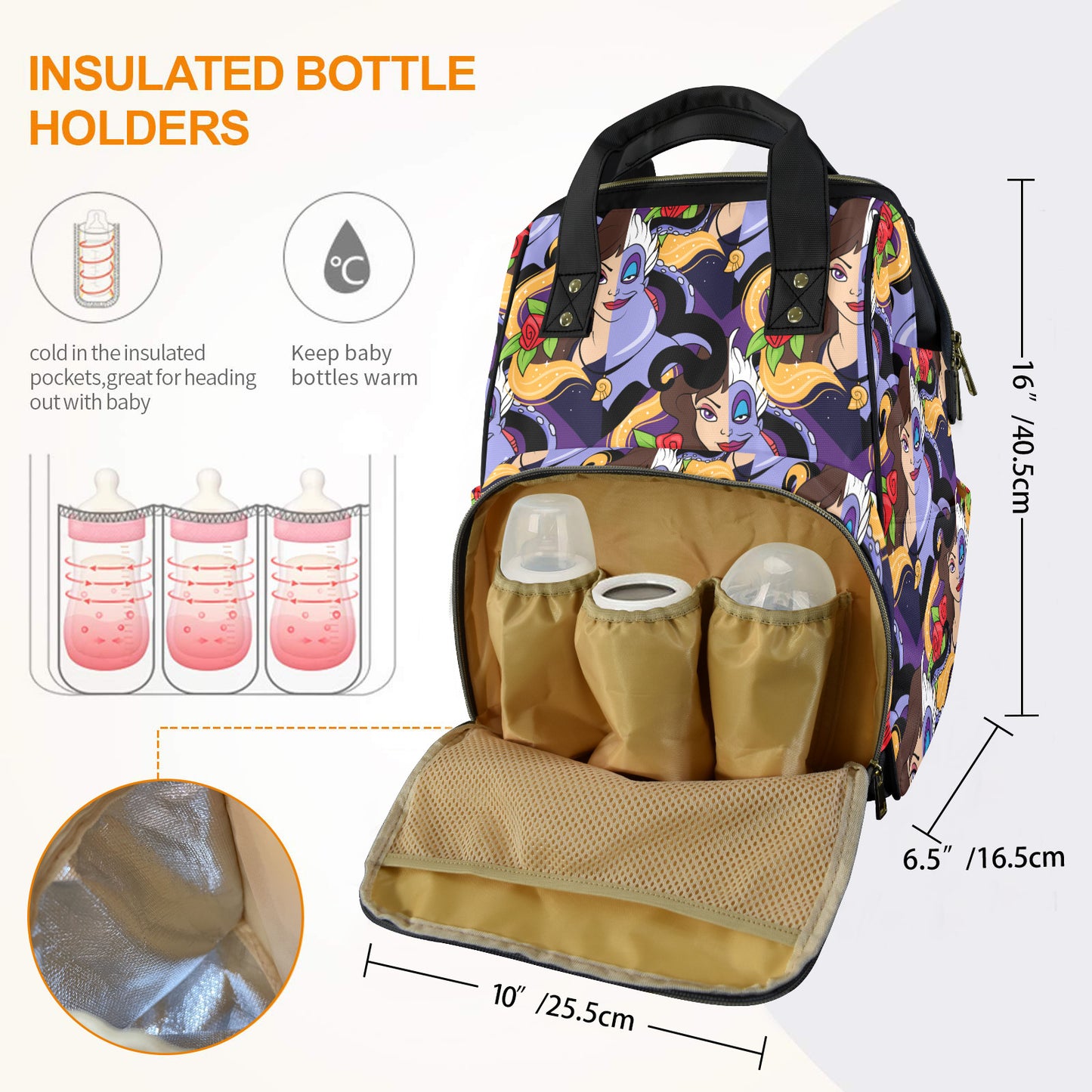 Ursula Multi-Function Diaper Bag