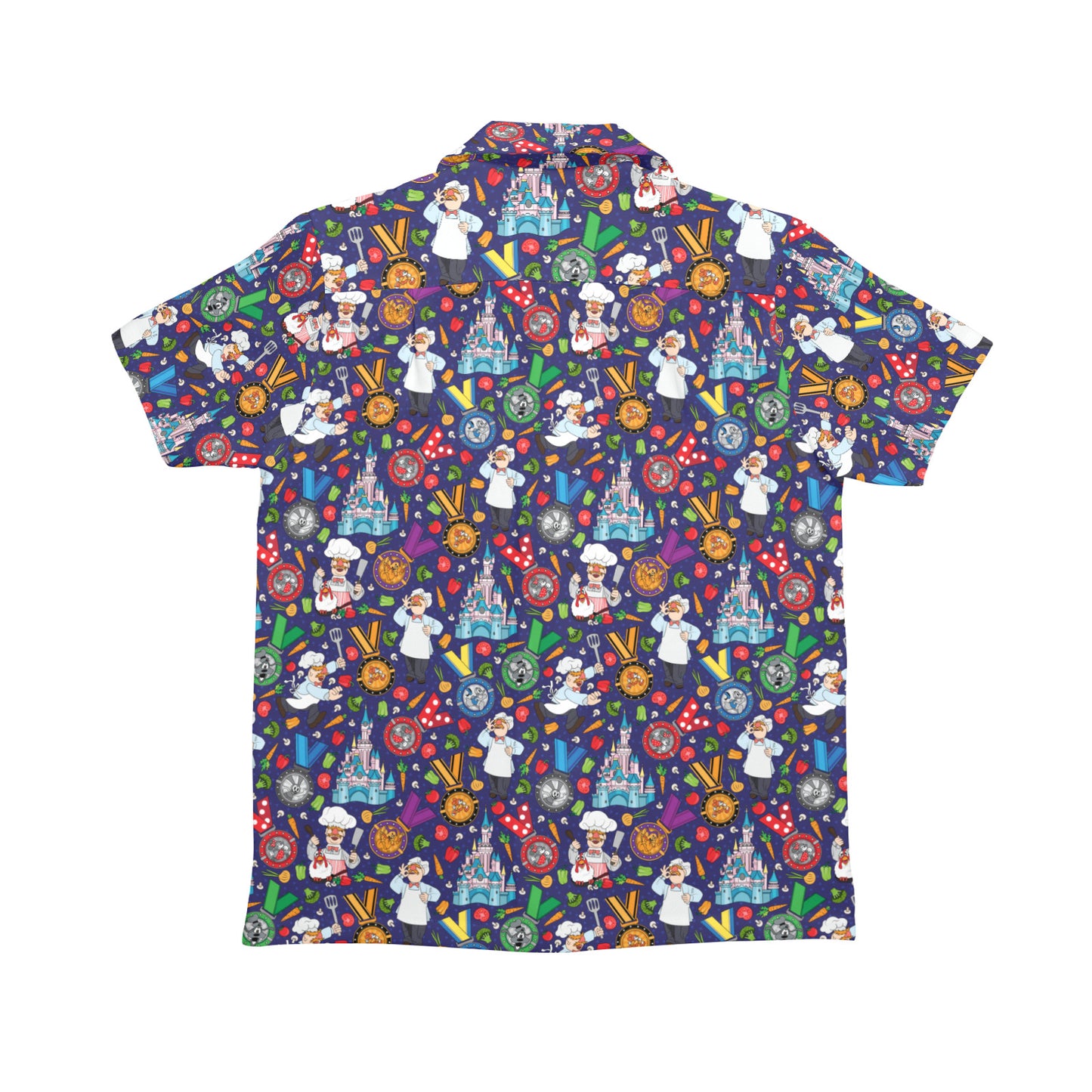 Muppets Chef Wine And Dine Race Kid's Hawaiian Shirt