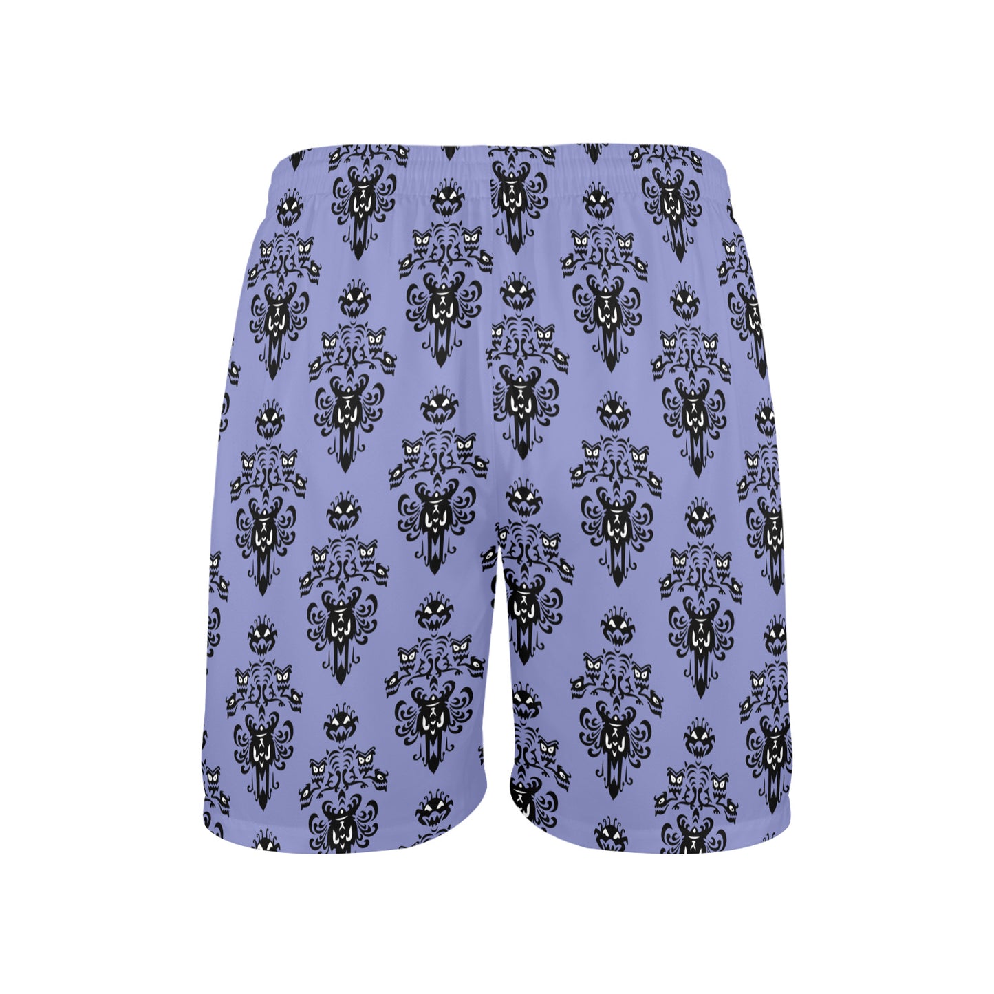 Haunted Mansion Wallpaper Men's Swim Trunks Swimsuit