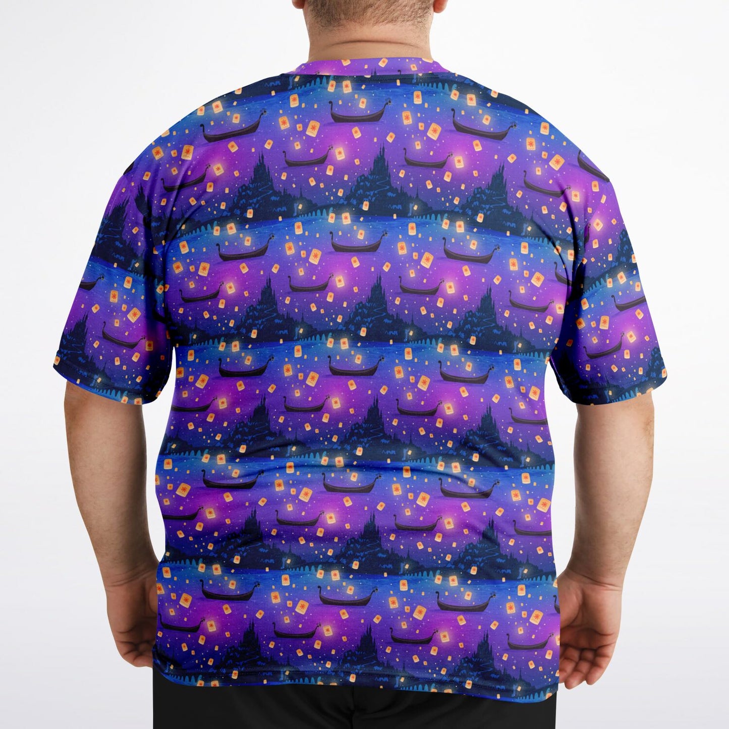 Floating Lanterns Unisex Plus-size T-Shirt