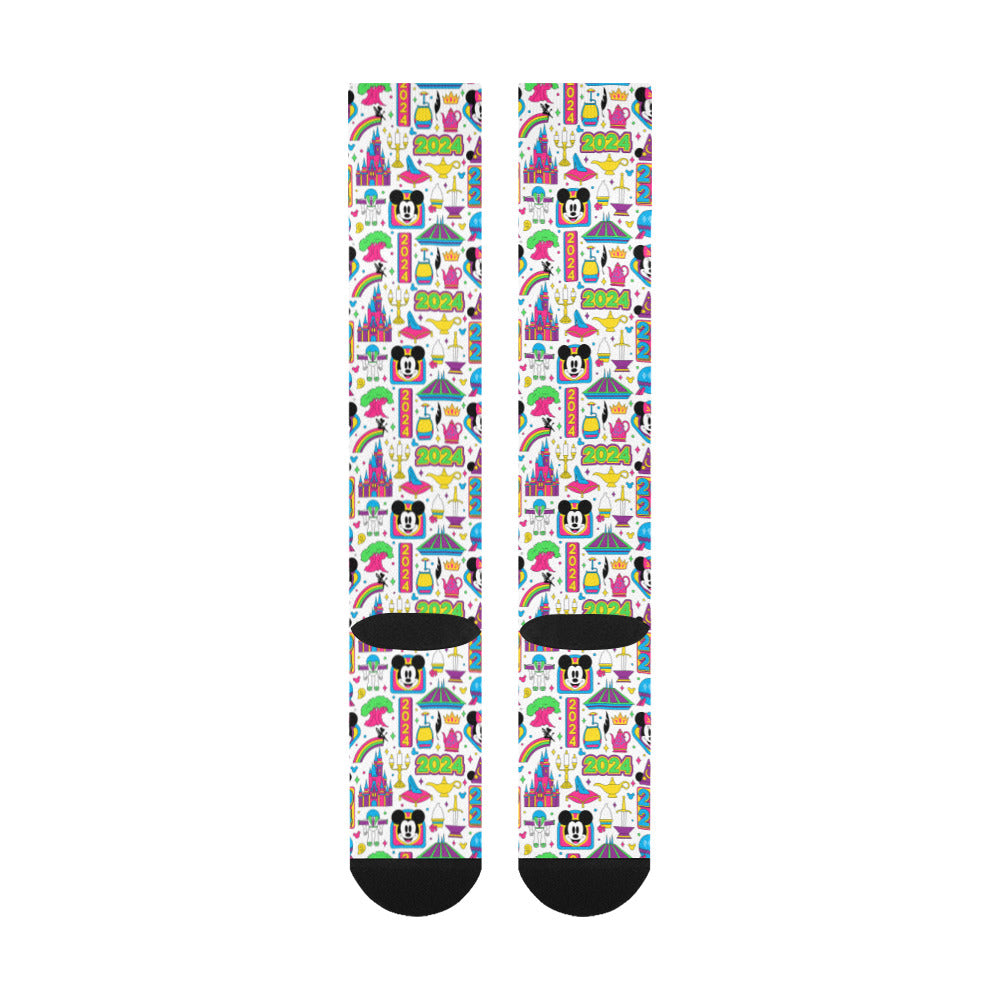 Disney 2024 Over-The-Calf Socks