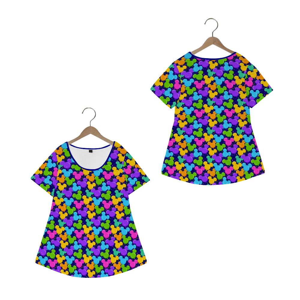 Park Balloons Women's Crew Neck Loose Tunic