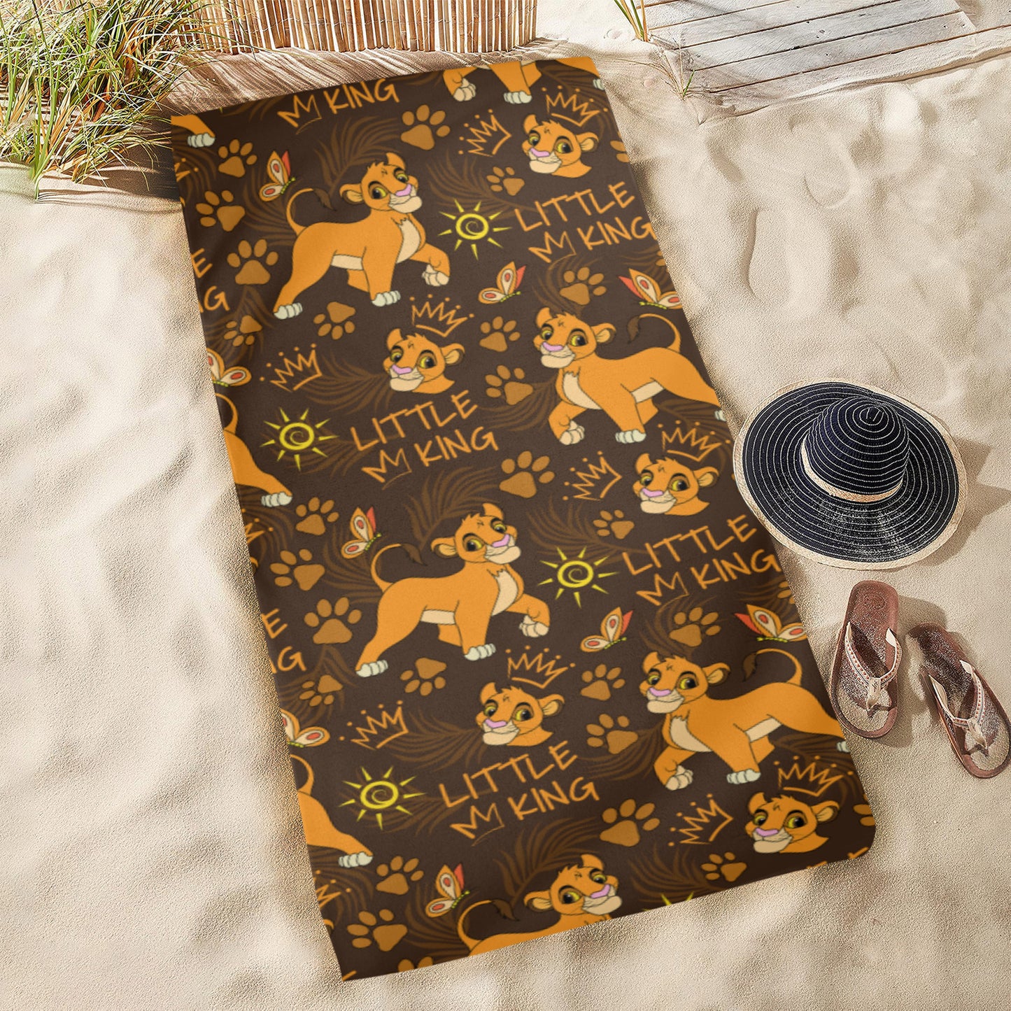 Little King Beach Towel