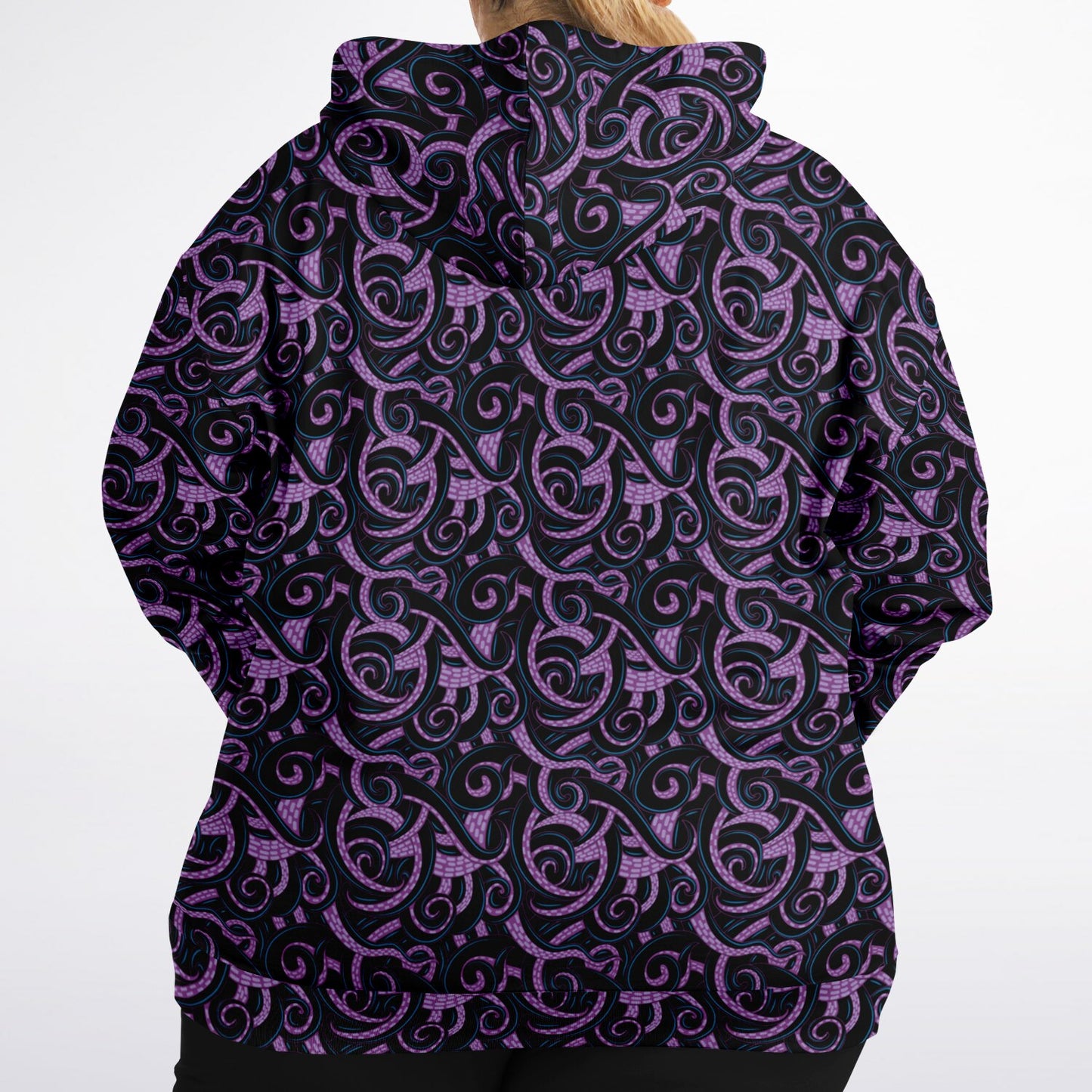 Ursula Tentacles Plus-size Unisex Zip Hoodie