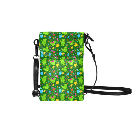 Flower And Garden Small Cell Phone Purse