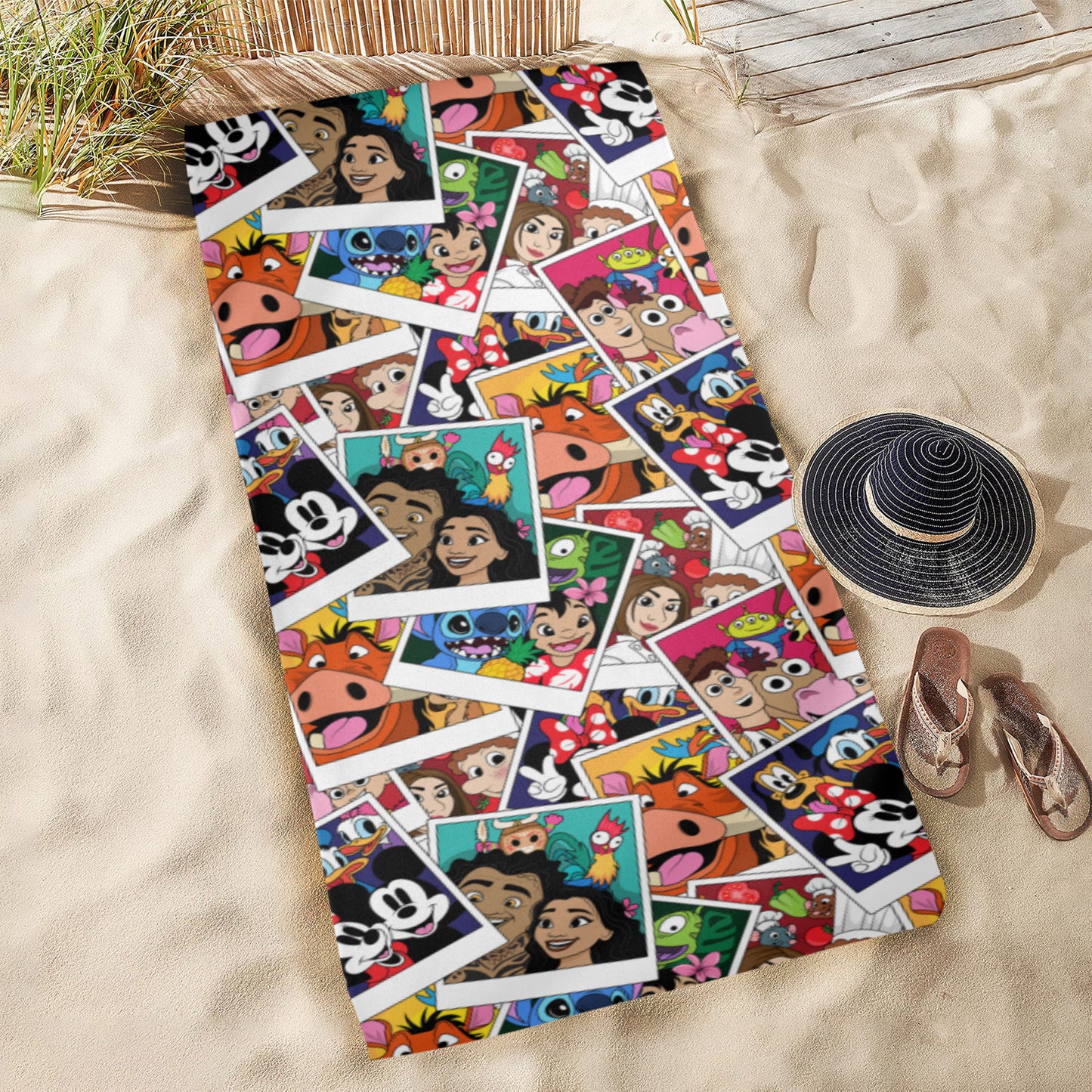 Selfies Beach Towel