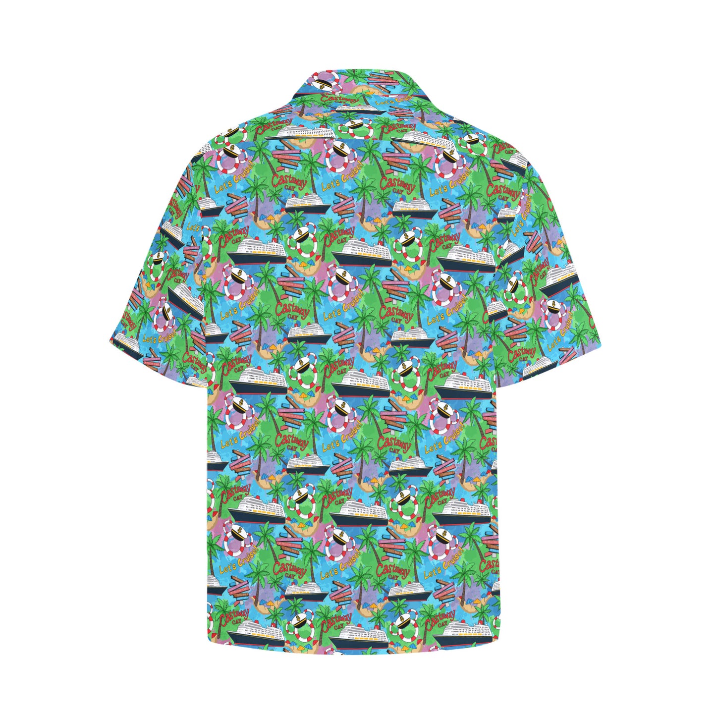 Let's Cruise Hawaiian Shirt With Chest Pocket