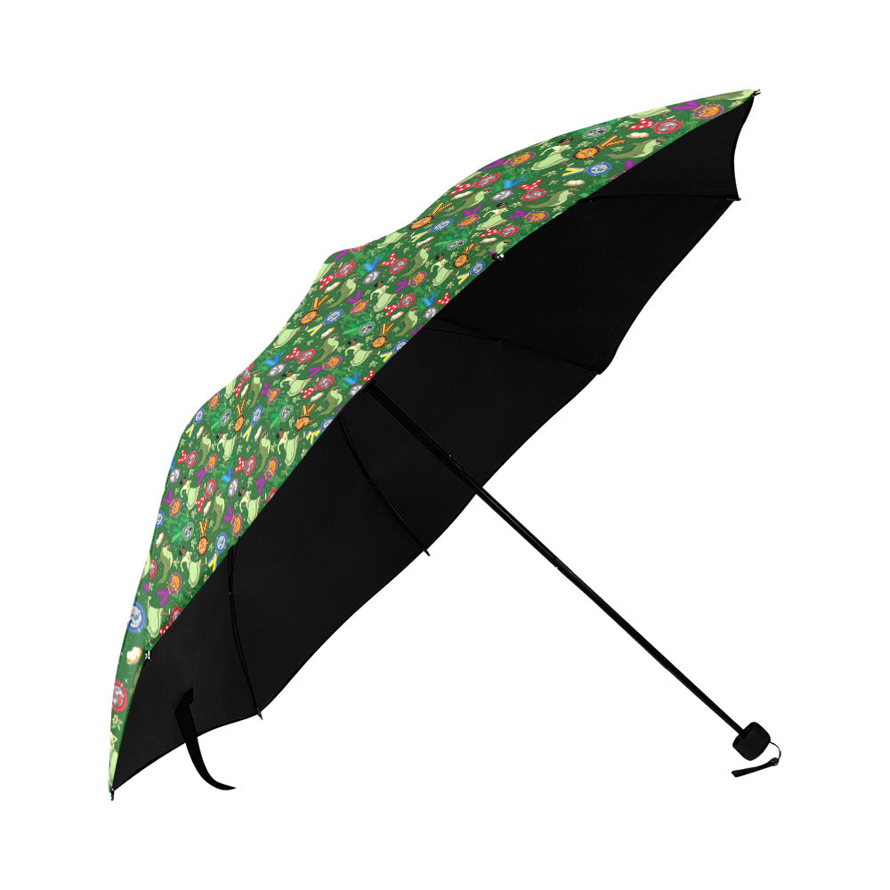 Tiana Wine And Dine Race Anti-UV Foldable Umbrella