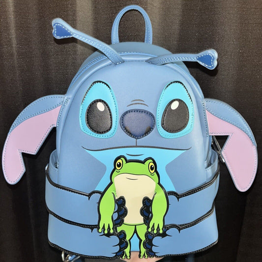 Loungefly Disney Lilo & Stitch Frog Mini Backpack