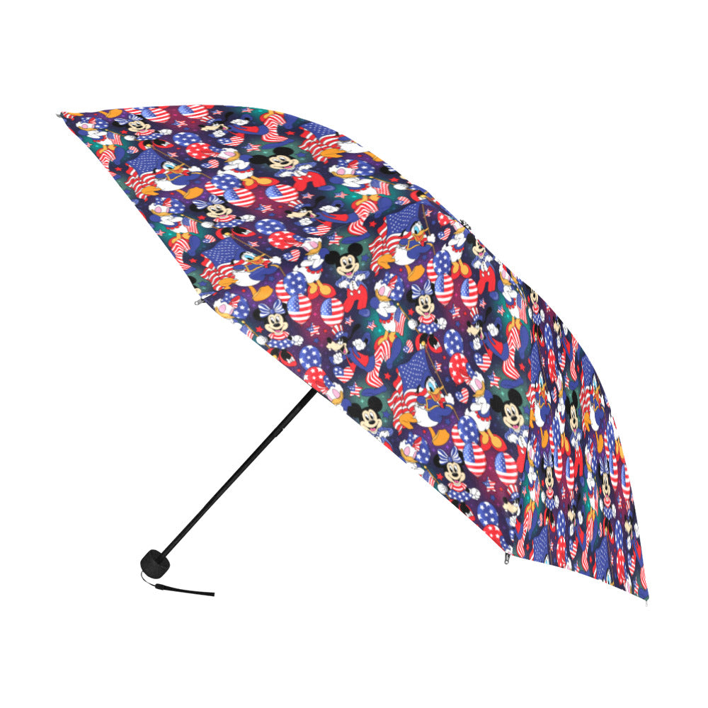 America Anti-UV Foldable Umbrella