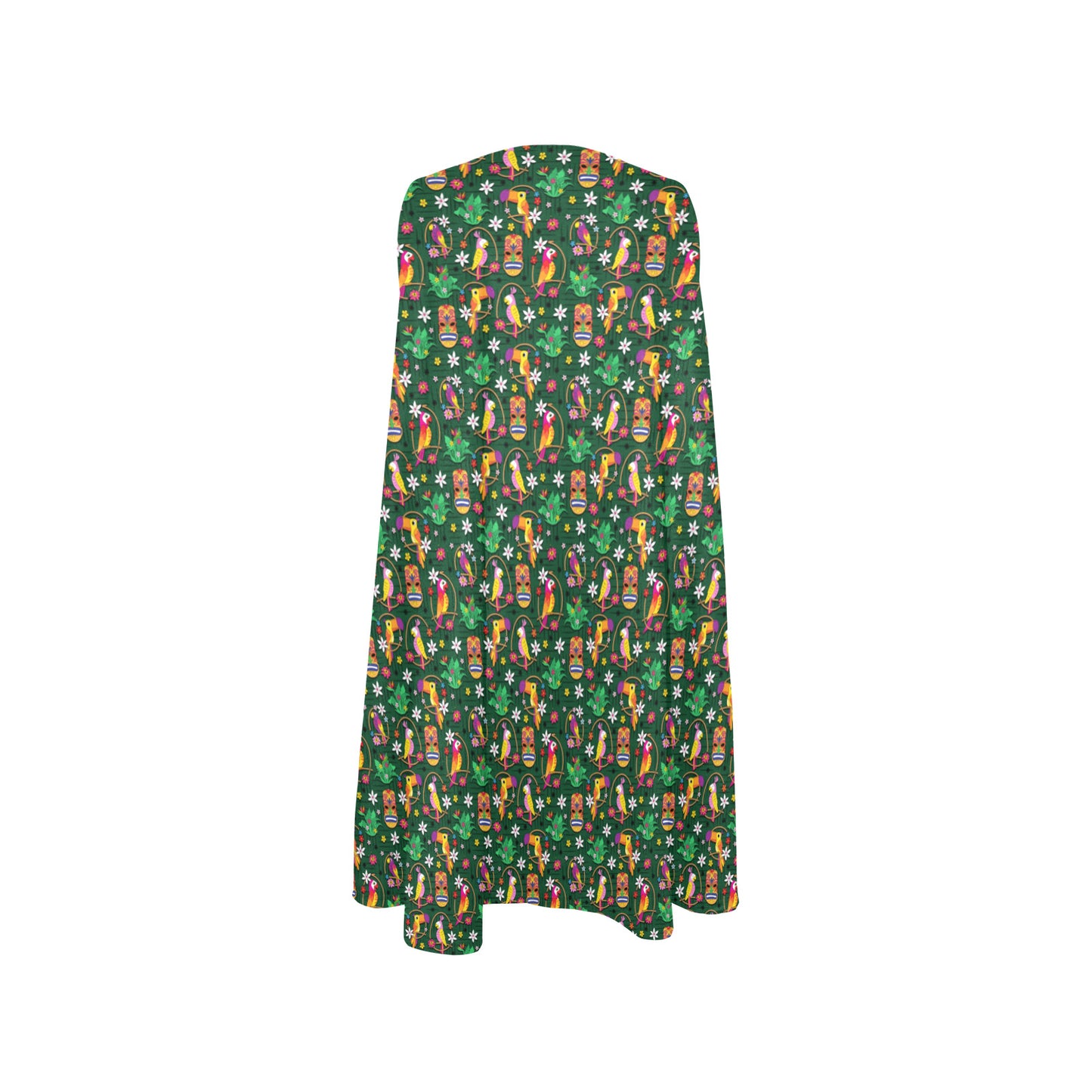 Tropical Hideaway Sleeveless A-Line Pocket Dress