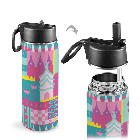 Small World Insulated Water Bottle