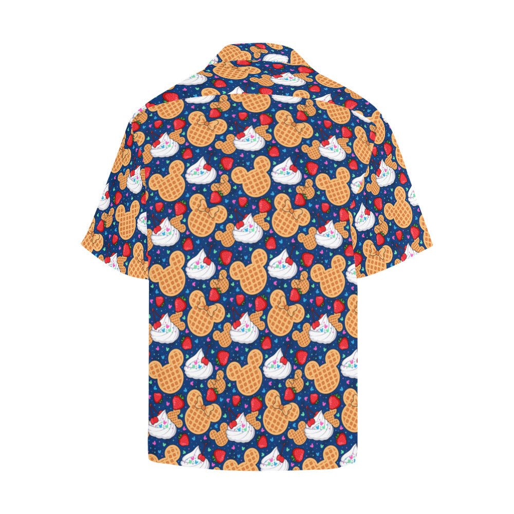 Waffles Hawaiian Shirt - Ambrie
