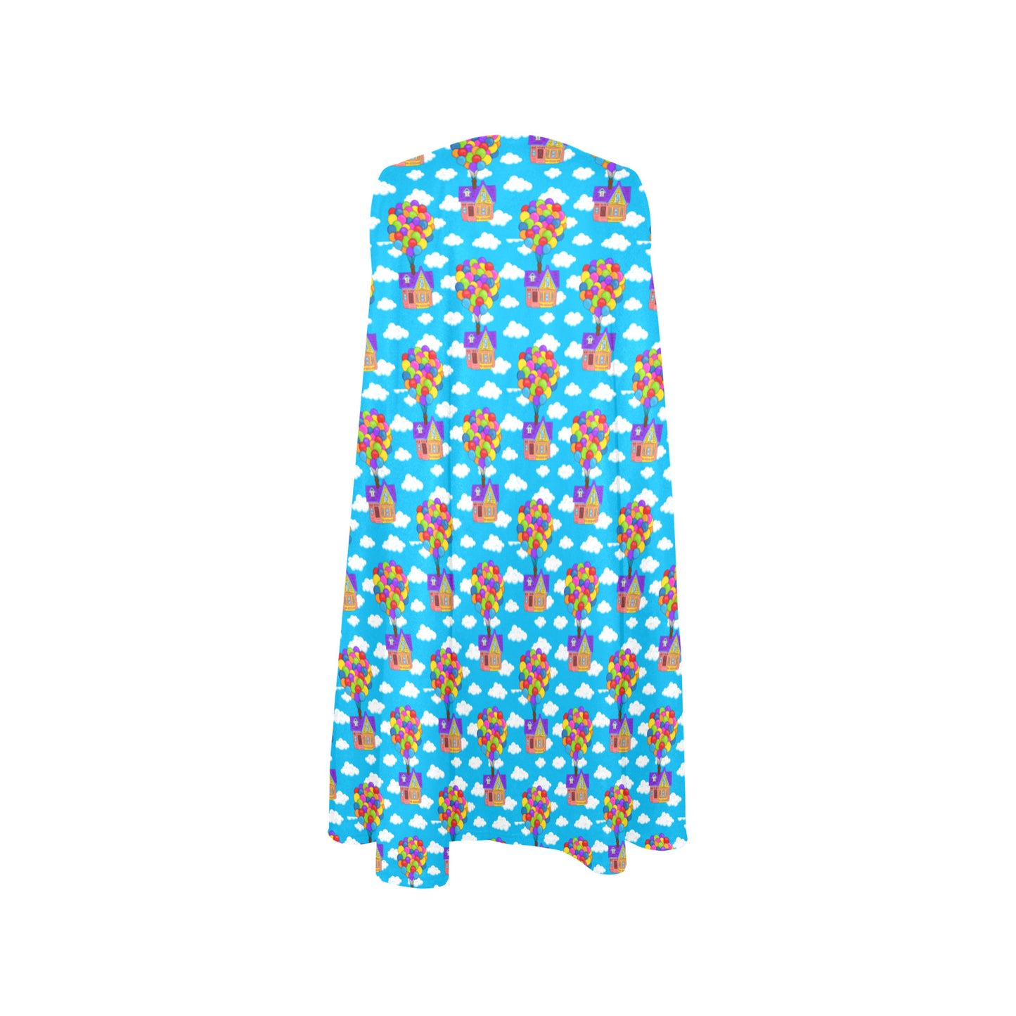 Disney Up Floating House Sleeveless A-Line Pocket Dress