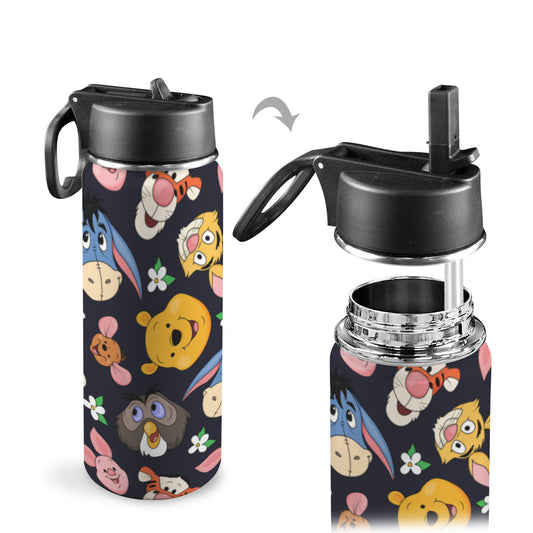 Hundred Acre Wood Friends Insulated Water Bottle