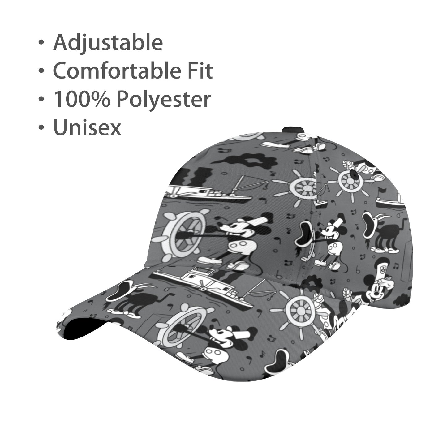 Steamboat Mickey Athletic Hat