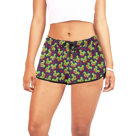 Magical Evil Apple Women's Relaxed Shorts