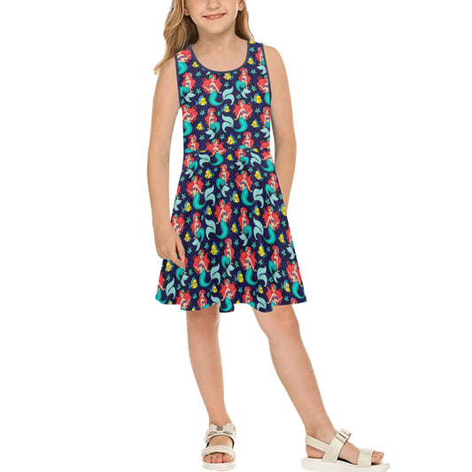 I Want To Be Where The People Are Girls' Sleeveless Sundress