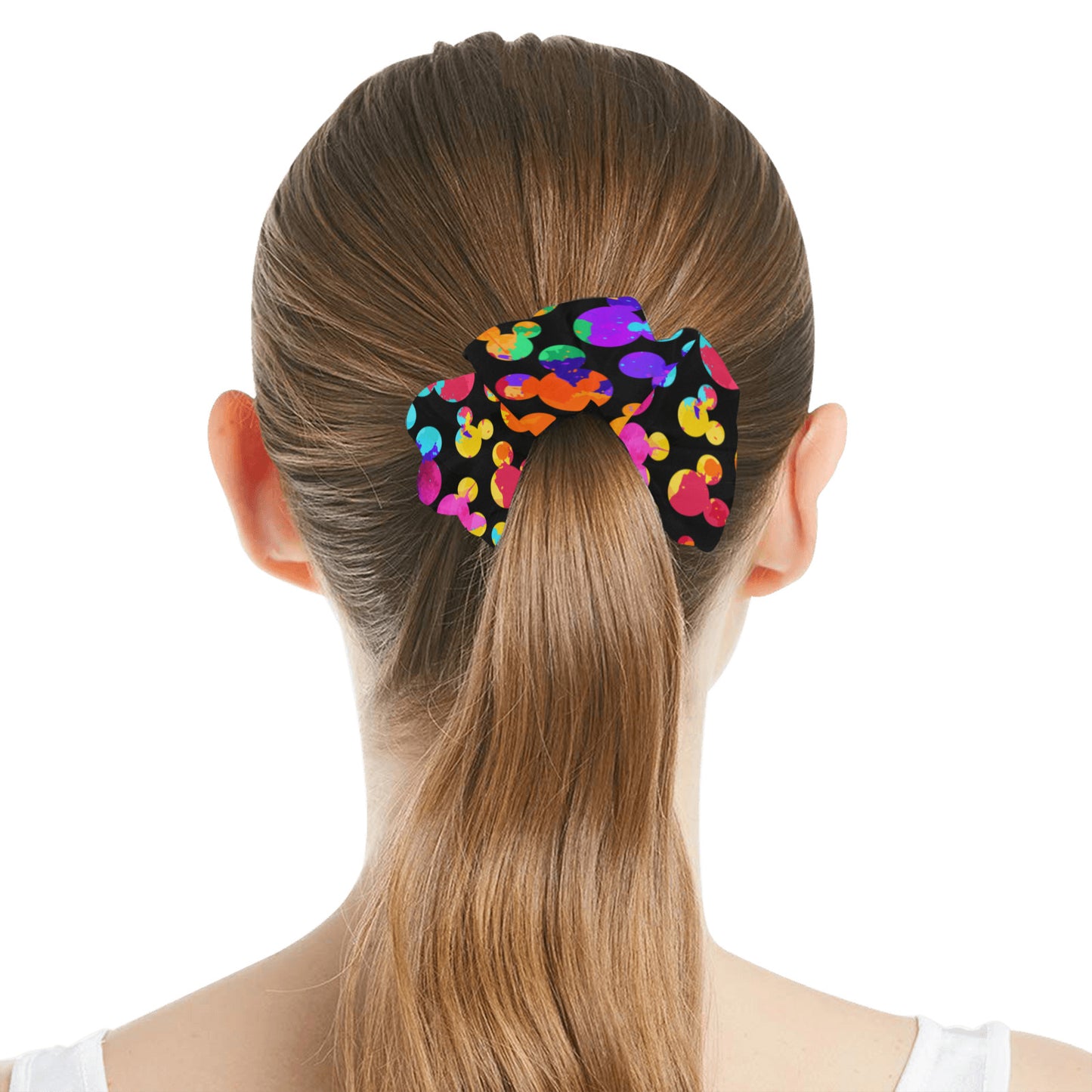 Watercolor Hair Scrunchie