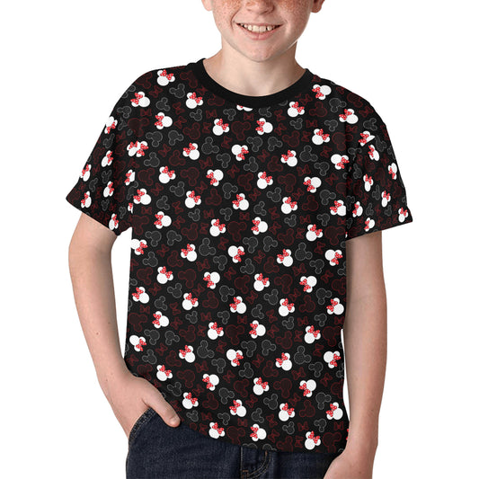 Mickey And Minnie Dots Kids' T-shirt
