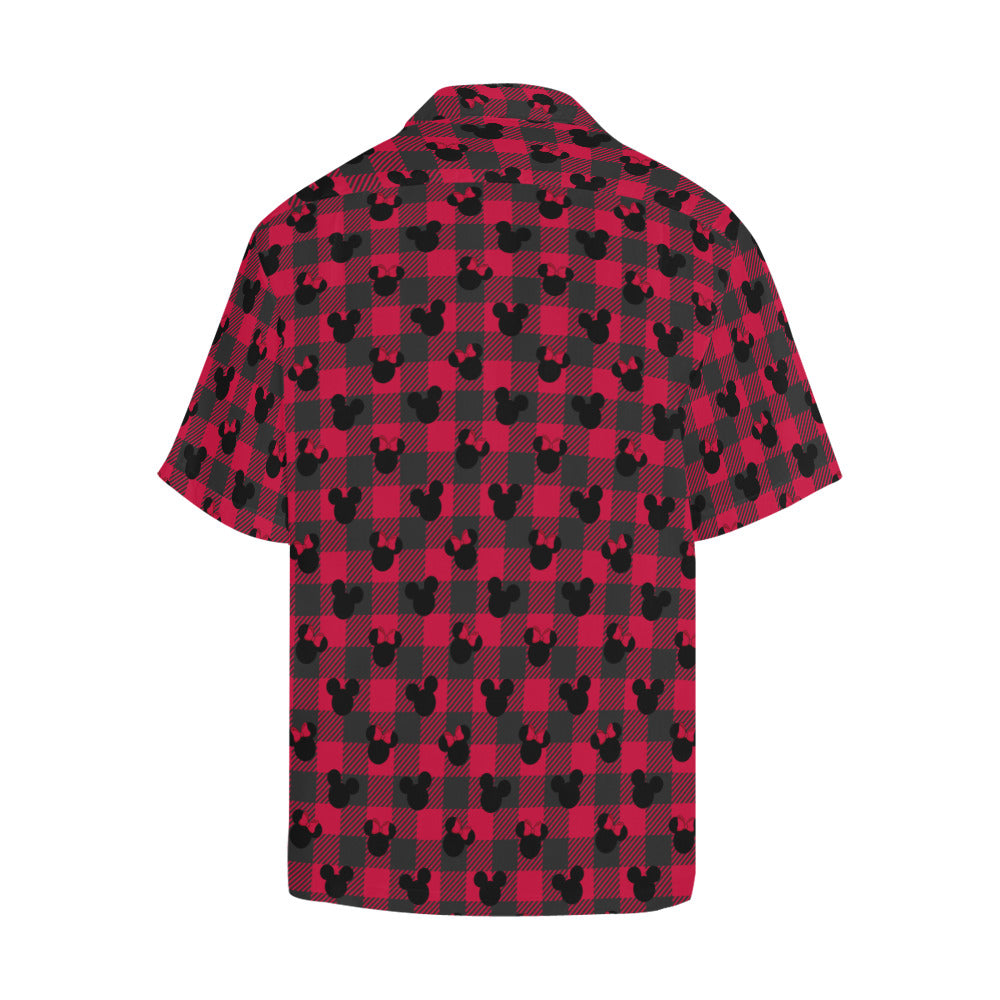Buffalo Plaid Hawaiian Shirt