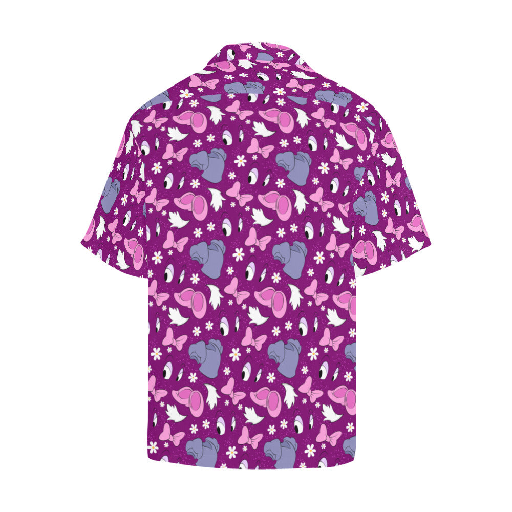 Disney Daisy Duck Born To Stand Out Hawaiian Shirt