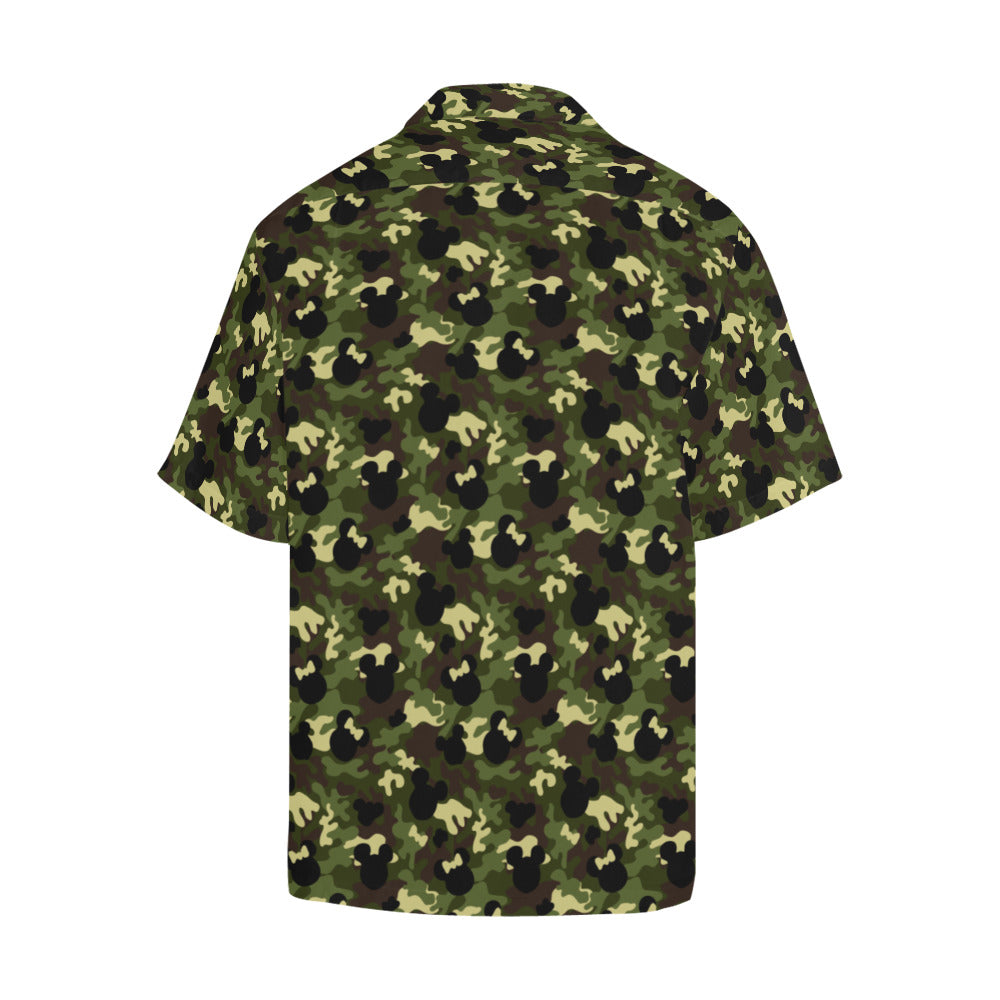Camouflage Hawaiian Shirt