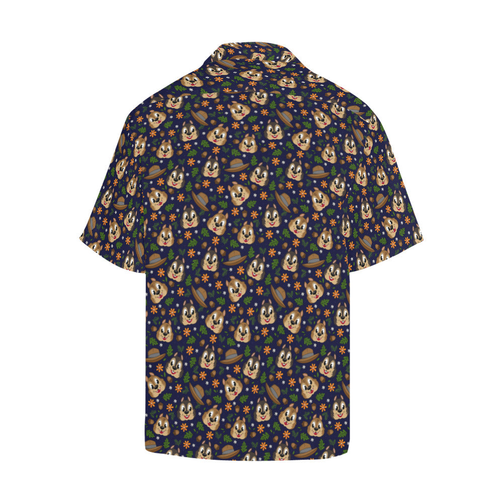 Disney Chip And Dale Chipmunks Hawaiian Shirt