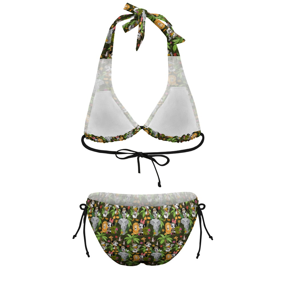 Safari Plus Size Women's Two Piece Bikini