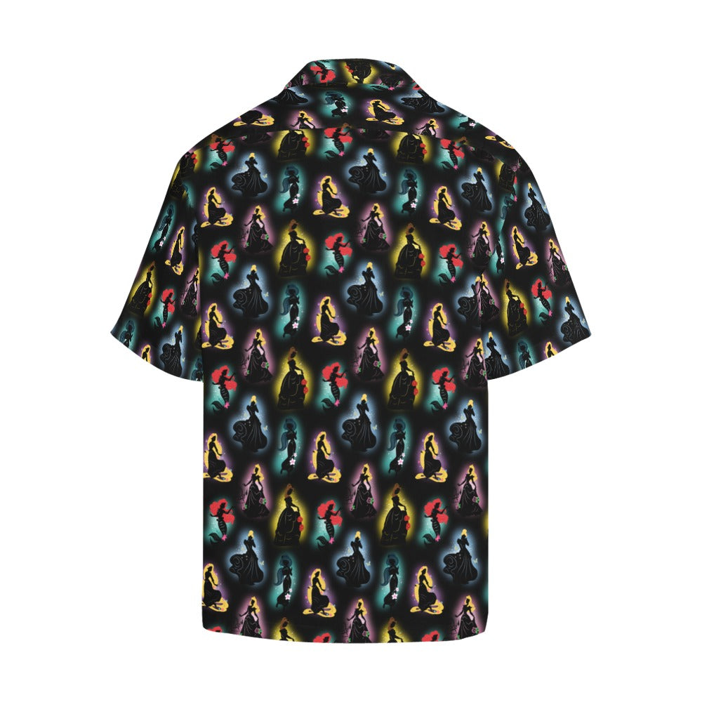 Illuminated Princesses Hawaiian Shirt