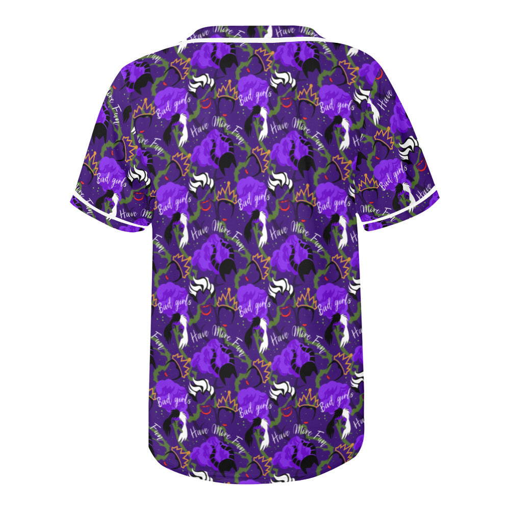 Bad Girls Have More Fun Baseball Jersey - Ambrie