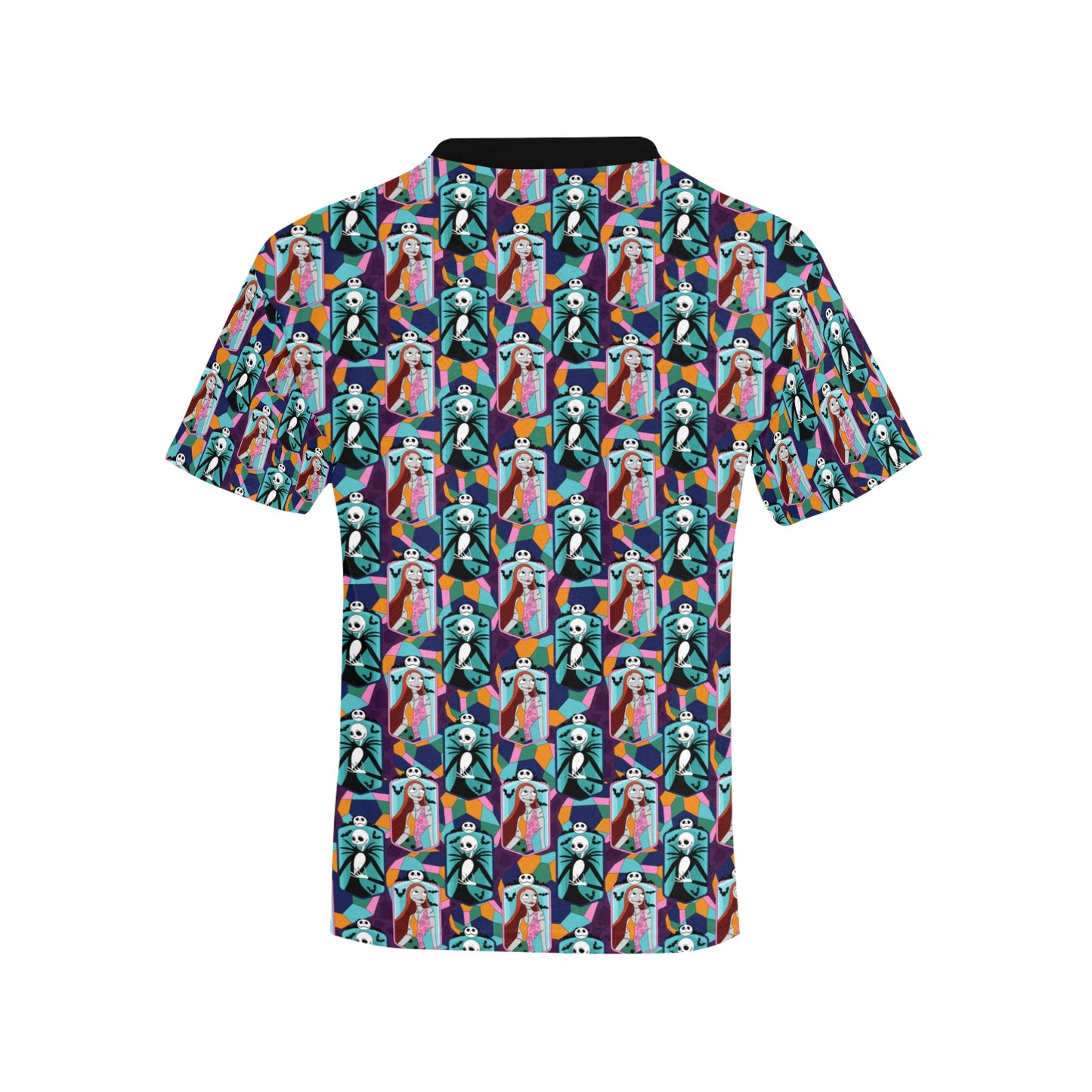 Disney Nightmare Before Christmas Stained Glass Kids' T-shirt