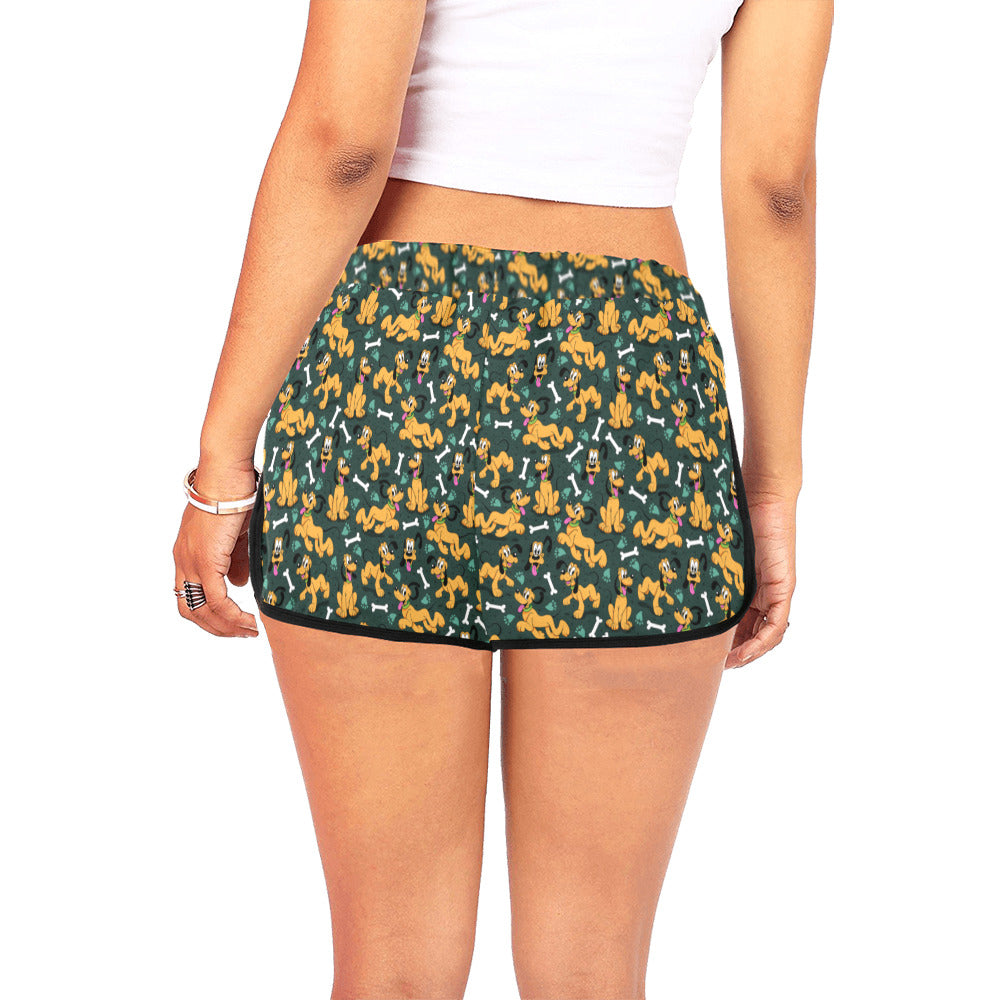 Disney Pluto Life Is Better With A Dog Women's Relaxed Shorts