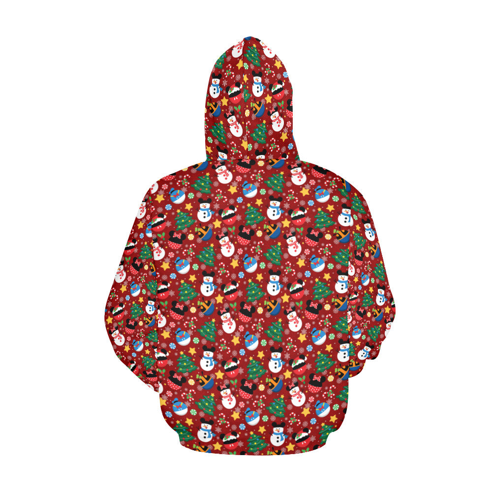 Christmas Ornaments Hoodie for Women