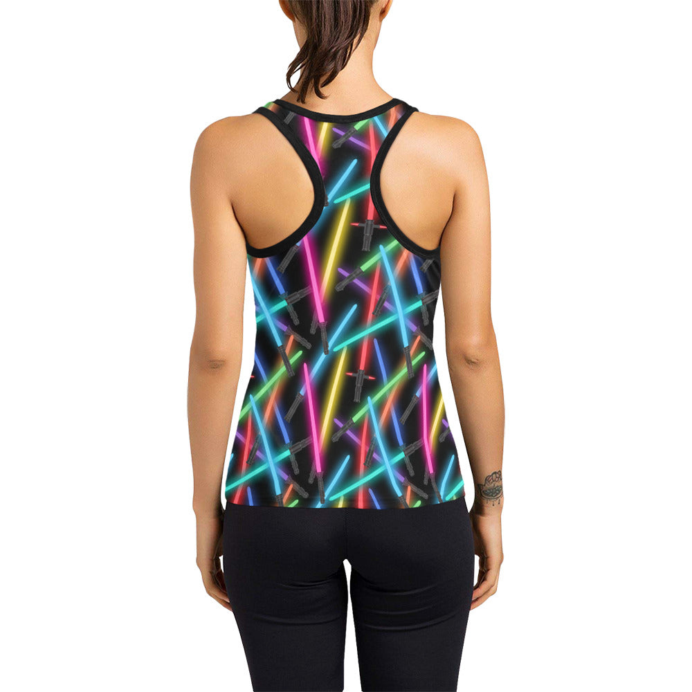 Use The Force Women's Racerback Tank Top - Ambrie